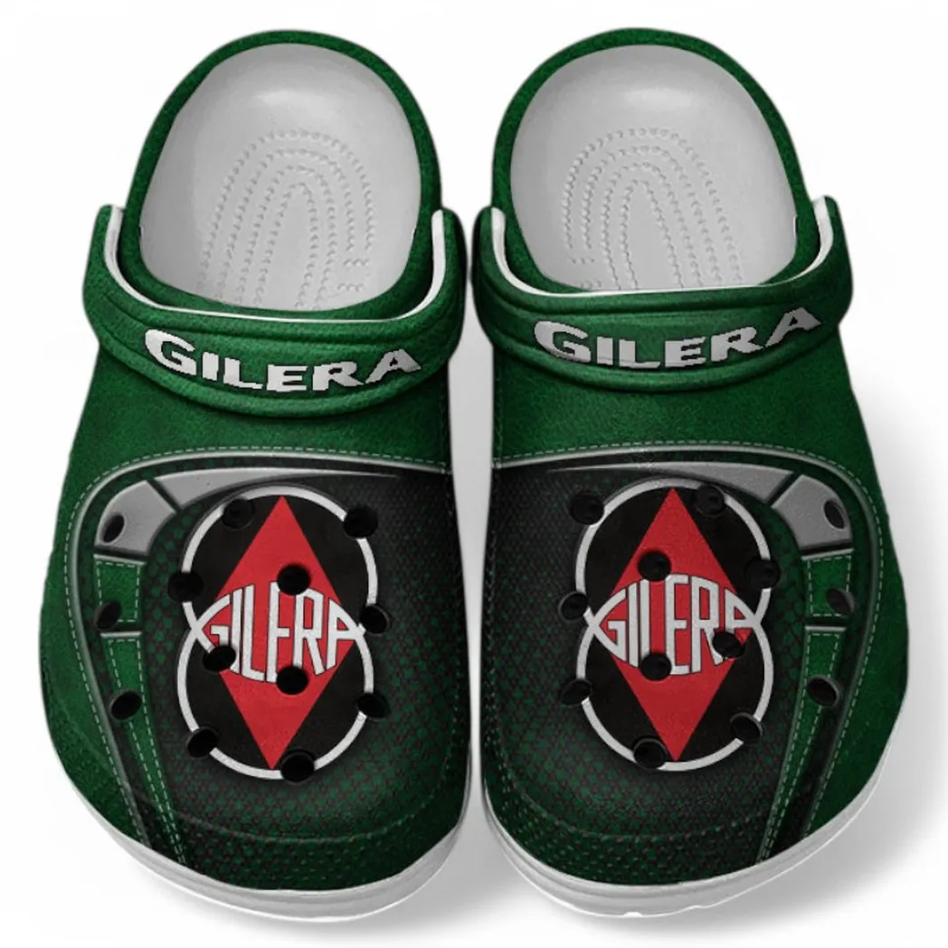 Gilera Crocs Shoes, Clogs Men Women, Gift For Gilera Fan CAR183031725133 - Green