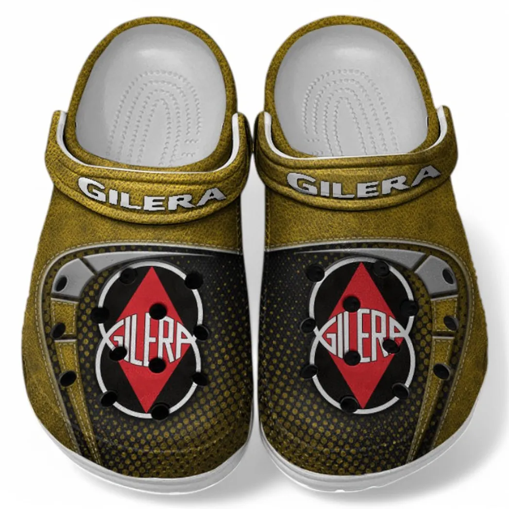 Gilera Crocs Shoes, Clogs Men Women, Gift For Gilera Fan CAR183031725133 - Yellow