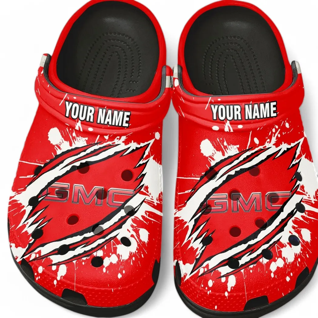 gmc car crocs gift for gmc car lovers gift for him husband boyfriend car5602192529 black 77bv9