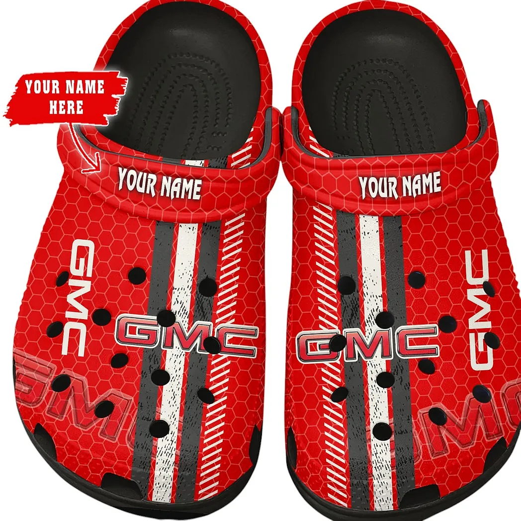 gmc car crocs shoes gift for gmc car lovers birthday gift for husband boyfriend car82022025595 black 574kg