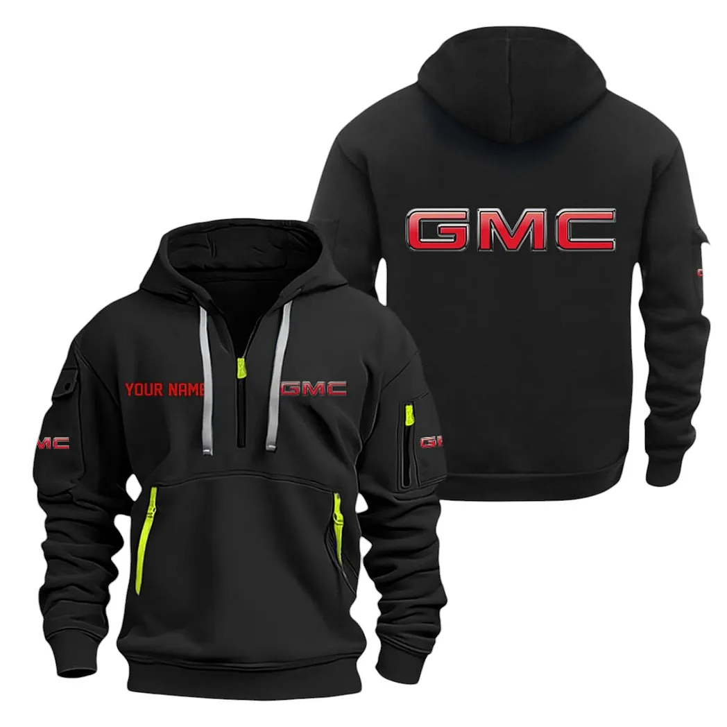 gmc car half zip hoodie for men gift for gmc car lovers car20022125759 black 0fovw