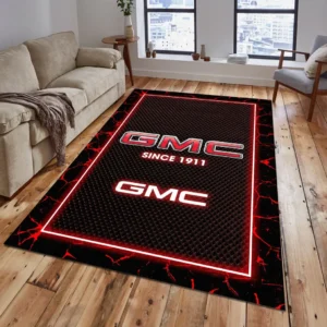 GMC Car Rug, All Over Print Carpet For GMC Car Lovers CAR5202192527 - Red