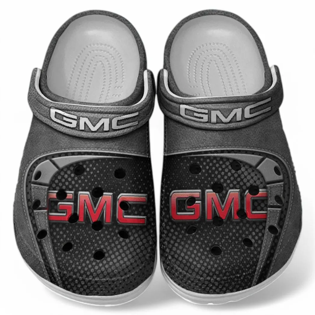 GMC Crocs Sandals For Men Women, Gift For GMC Fan CAR177031425619 - Gray