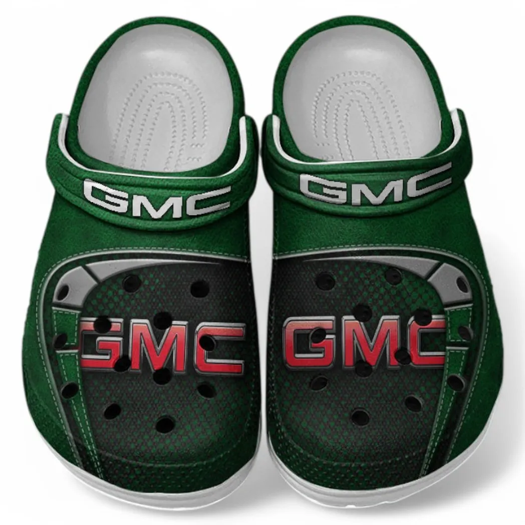 GMC Crocs Sandals For Men Women, Gift For GMC Fan CAR177031425619 - Green