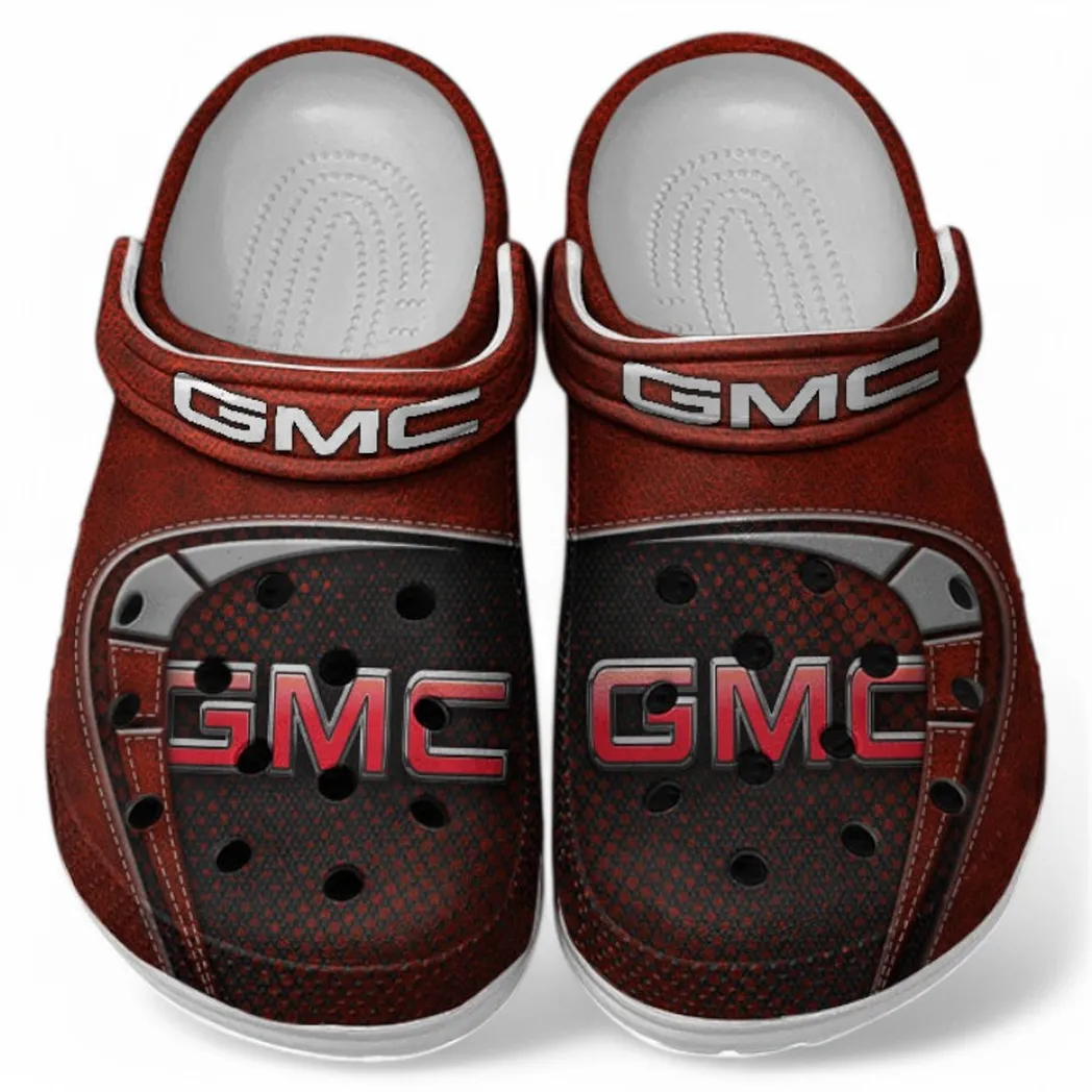 GMC Crocs Sandals For Men Women, Gift For GMC Fan CAR177031425619 - Red
