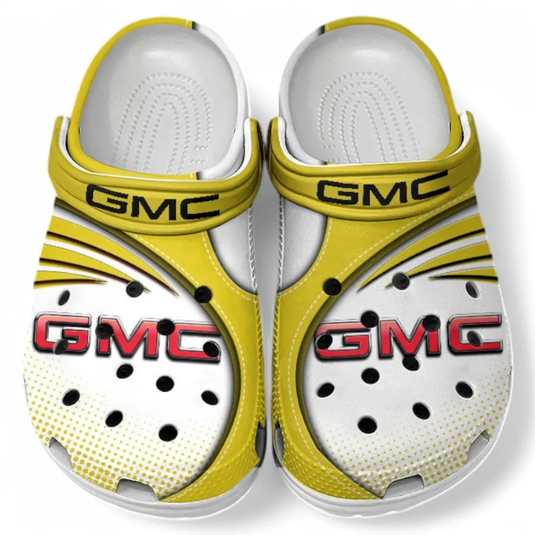 gmc crocs sandals for men women gift for gmc fan car181031525722 yellow tbznu