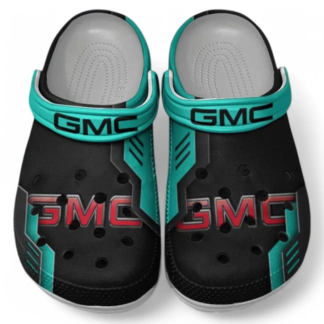GMC Crocs Shoes, Clogs Men Women, Gift For GMC Fan CAR185031525287 - Cyan