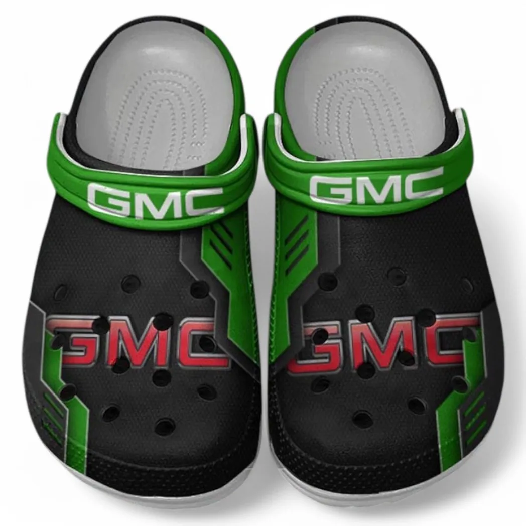 GMC Crocs Shoes, Clogs Men Women, Gift For GMC Fan CAR185031525287 - Green