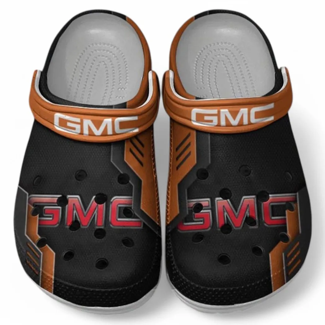 GMC Crocs Shoes, Clogs Men Women, Gift For GMC Fan CAR185031525287 - Orange