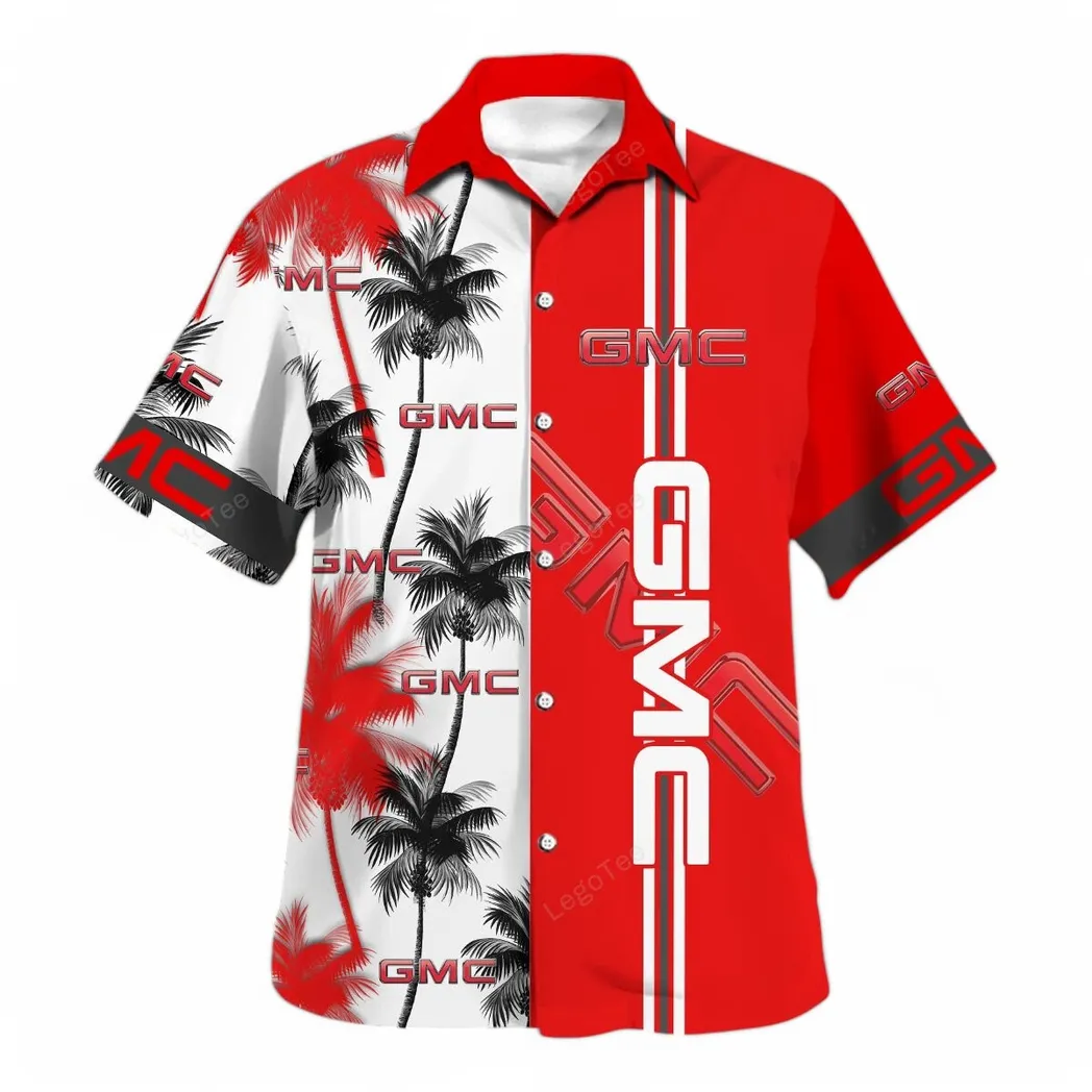 gmc hawaiian shirt for men gift for gmc lovers gift for him husband boyfriend car143021125058 2qrjf