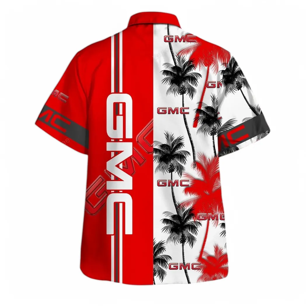 gmc hawaiian shirt for men gift for gmc lovers gift for him husband boyfriend car143021125058 hplky