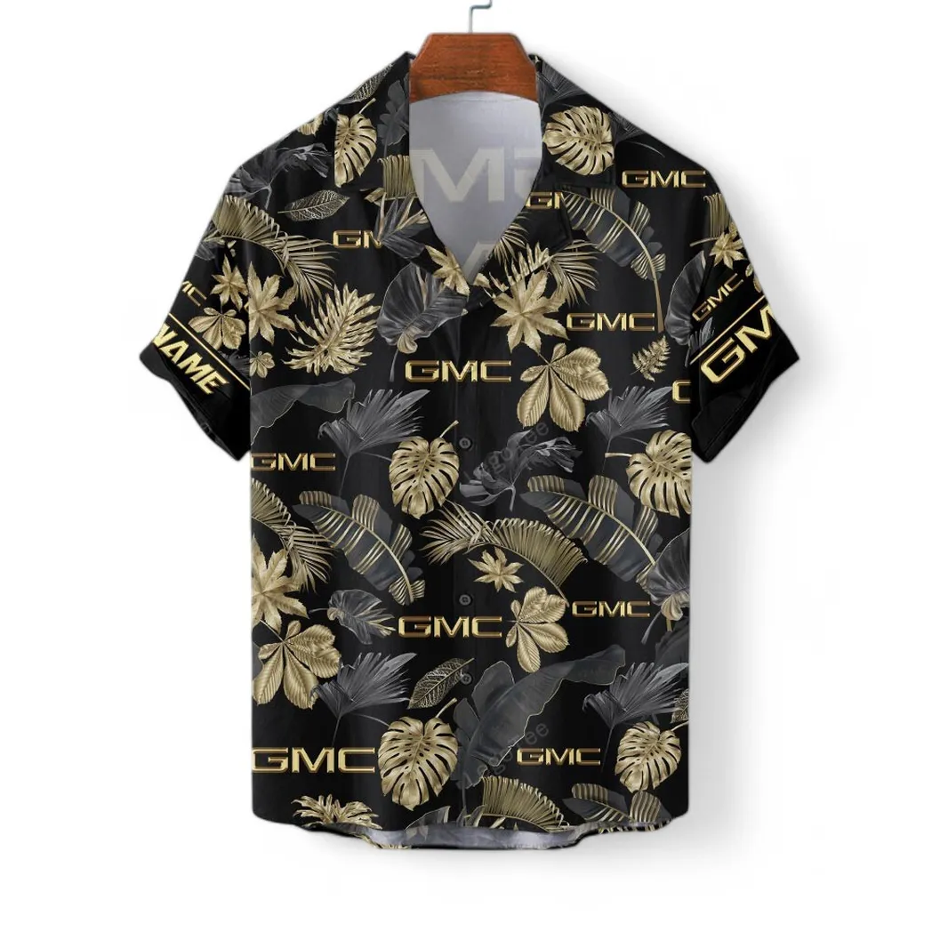 gmc hawaiian shirt set for men gift for gmc lovers gift for him husband boyfriend car139021125175 1 uakqu
