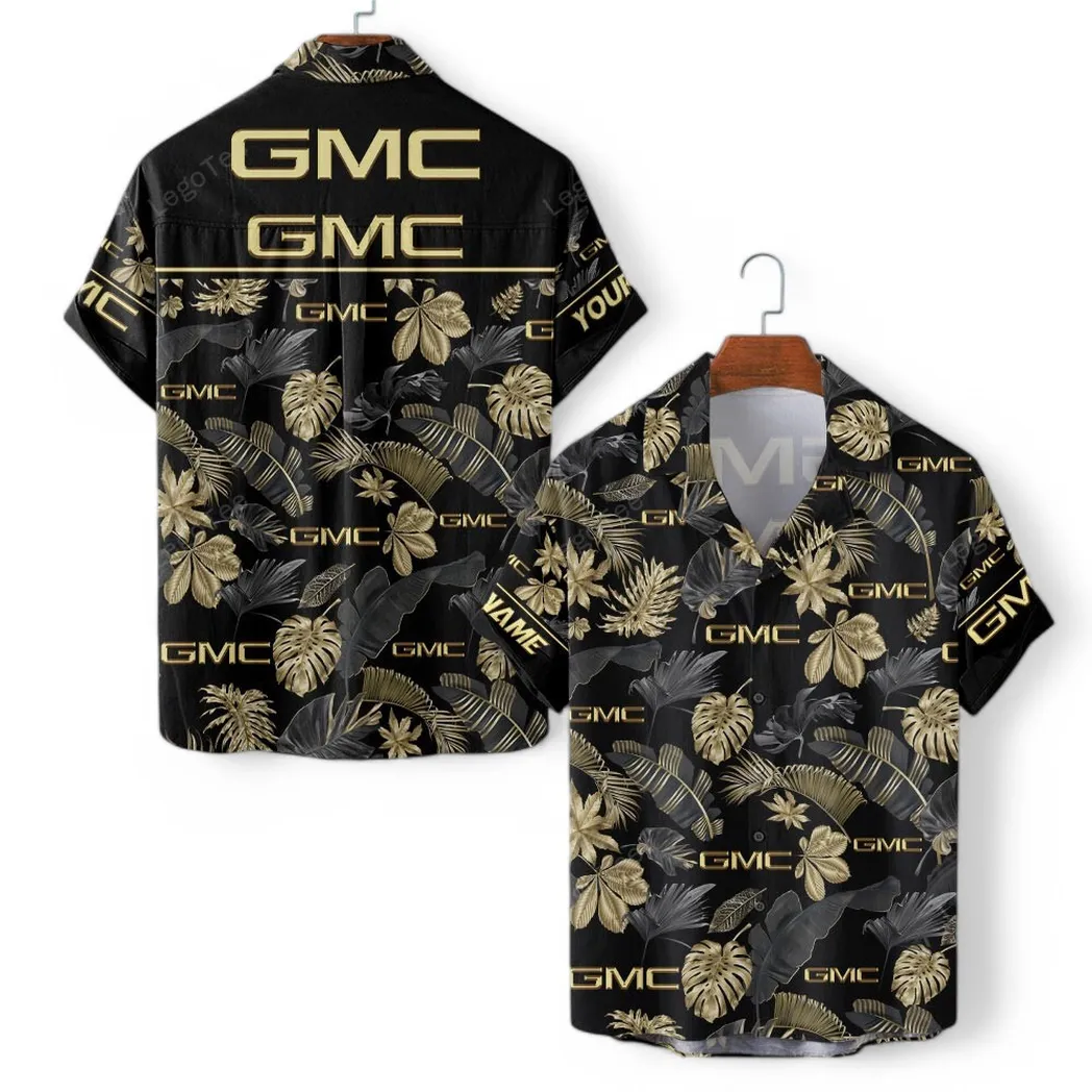 gmc hawaiian shirt set for men gift for gmc lovers gift for him husband boyfriend car139021125175 1 ypthi
