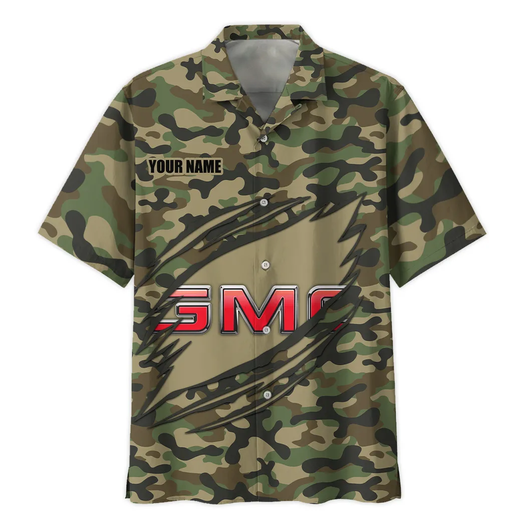 gmc hawaiian shirt style camo oversized hawaiian car210040825704 l3zbe