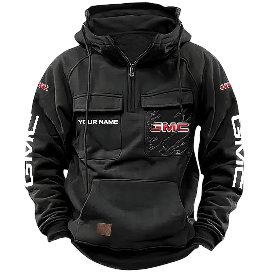 gmc hoodie tactical quarter zip gift for gmc lovers car164022425135 black j2sct