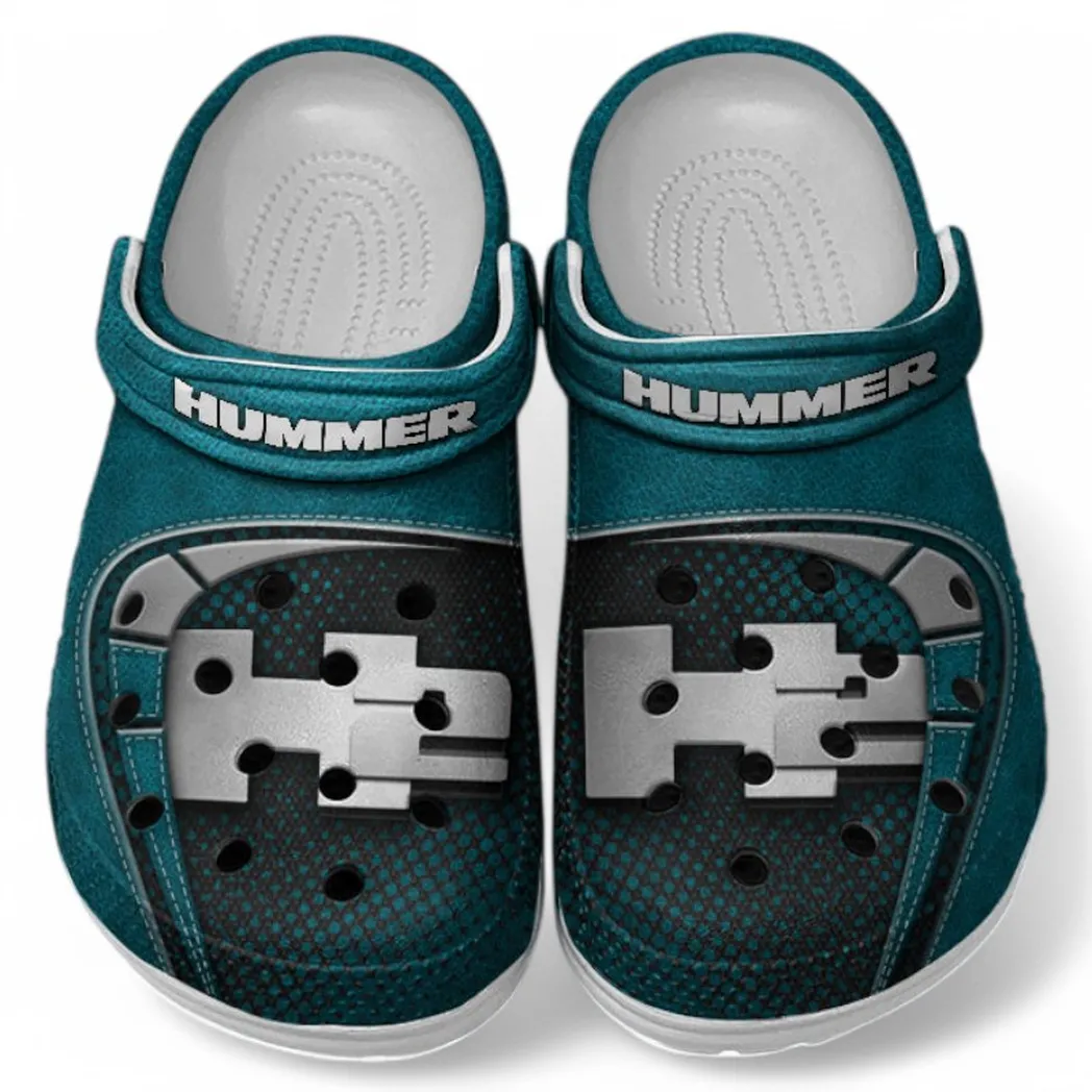 H2 Hummer Crocs Sandals For Men Women, Gift For H2 Hummer Fan CAR177031425613 - Cyan