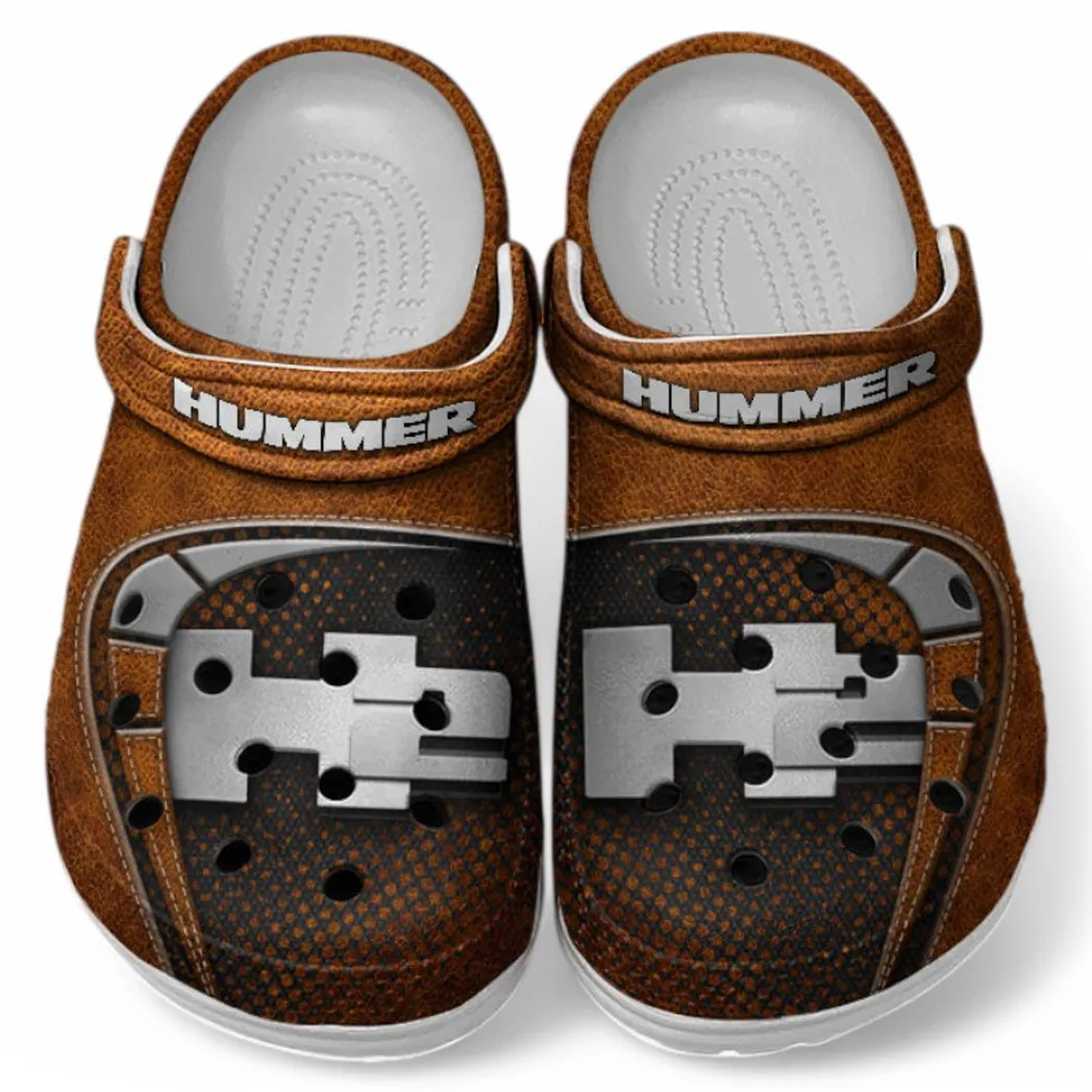 H2 Hummer Crocs Sandals For Men Women, Gift For H2 Hummer Fan CAR177031425613 - Orange