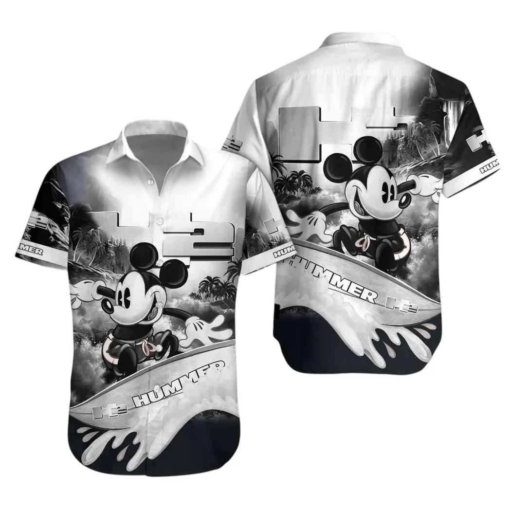 H2 Hummer Hawaiian Shirt For Men, Gift For H2 Hummer Lovers, Gift For Him, Husband, Boyfriend CAR53030625044