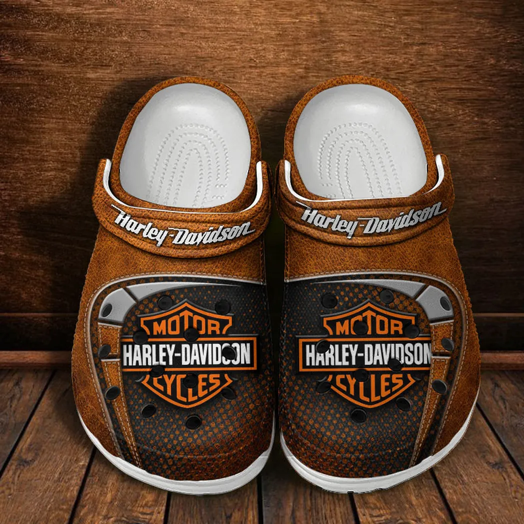 harley davidson crocs shoes clogs men women gift for harley davidson fan car183031725111 orange