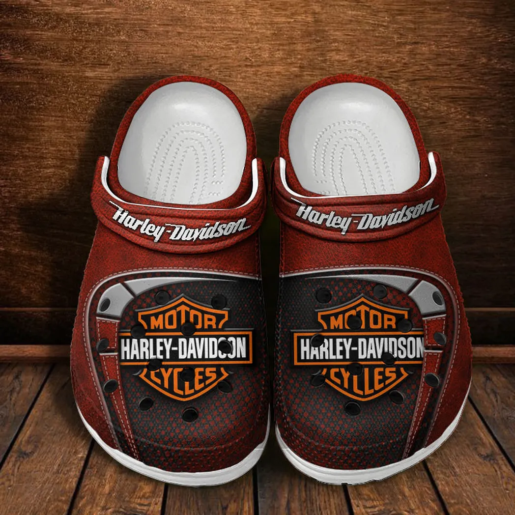 harley davidson crocs shoes clogs men women gift for harley davidson fan car183031725111 red viedg