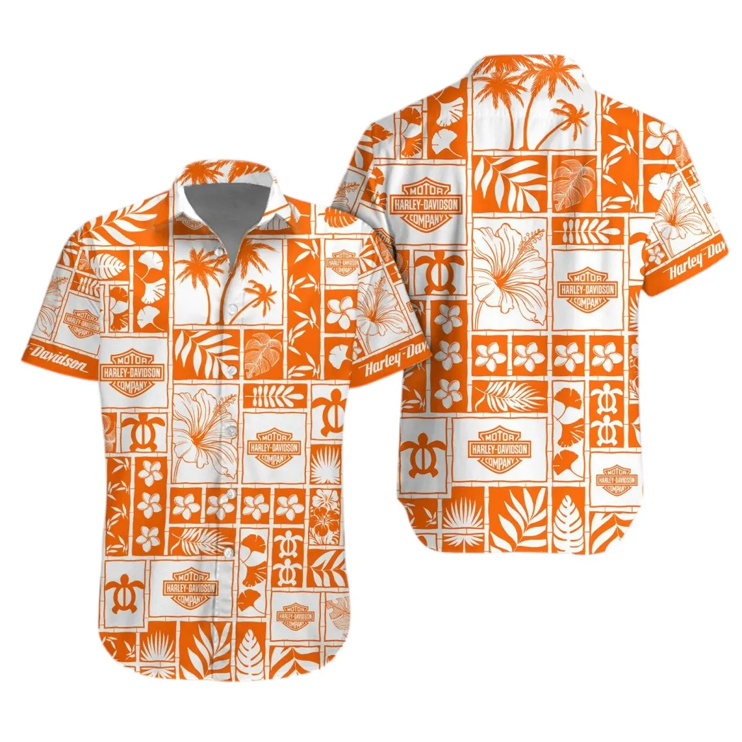 Harley Davidson Hawaiian Shirt For Men MOTOR35021425007, Gift For Harley Davidson Lovers, Gift For Him, Husband, Boyfriend