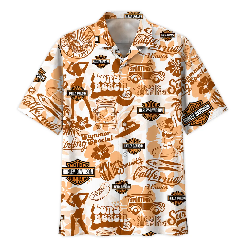 harley davidson hawaiian shirt style vintage oversized unisex hawaiian shirt summer car04042025666 o3nj1