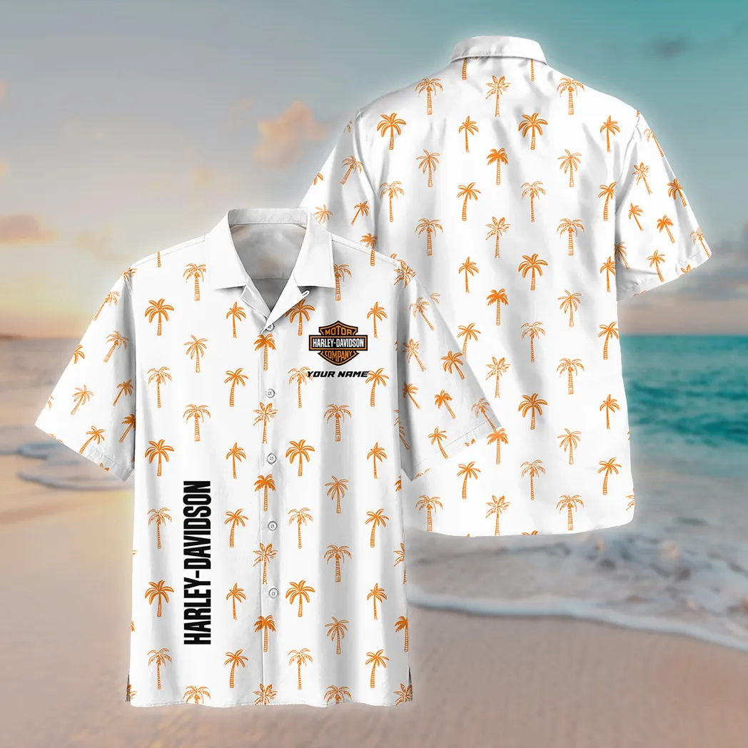 Harley Davidson Hawaiian Shirt Style Vintage Oversized, Unisex Hawaiian Shirt Summer CAR04042025675