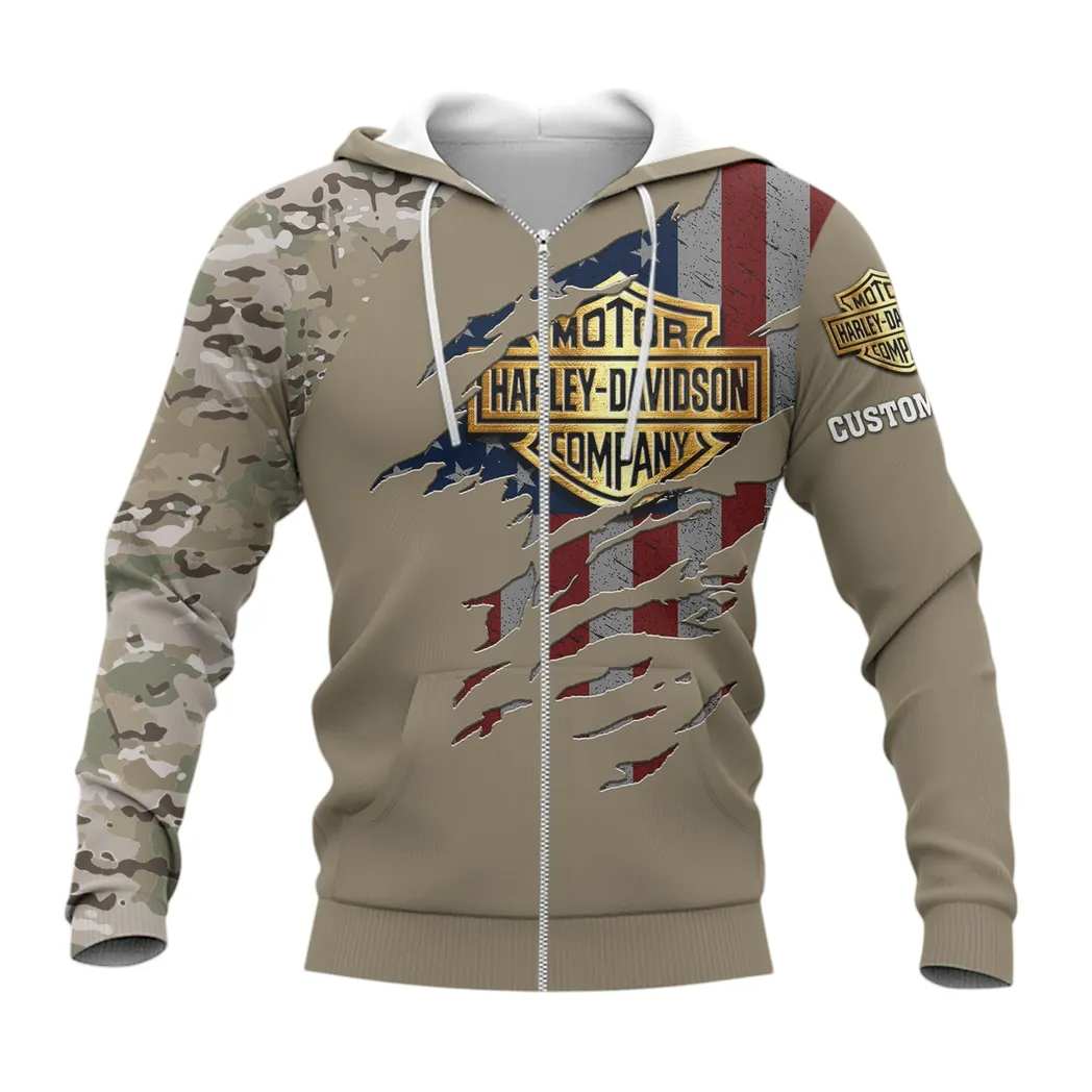 harley davidson zipper hoodie gift for harley davidson lovers gift for him husband boyfriend car46021725037 3 ky6dd