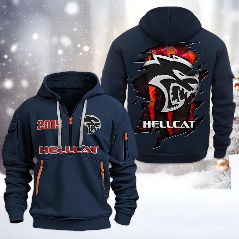 hellcat half zip hoodie all over print half zip hoodies for men car198032789 navy wihdp