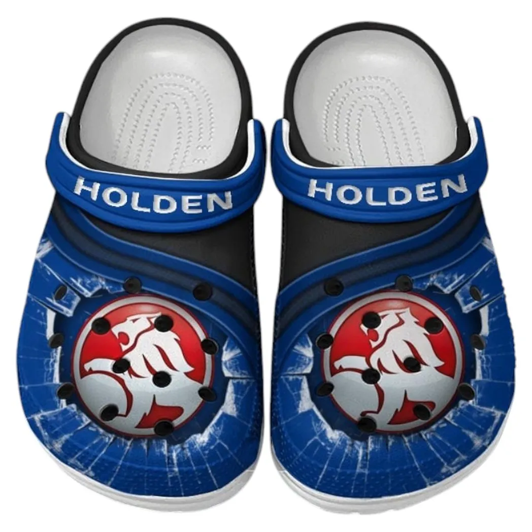 Holden Crocs Clogs Men Women, Gift For Holden Fan CAR188032025156 - Blue