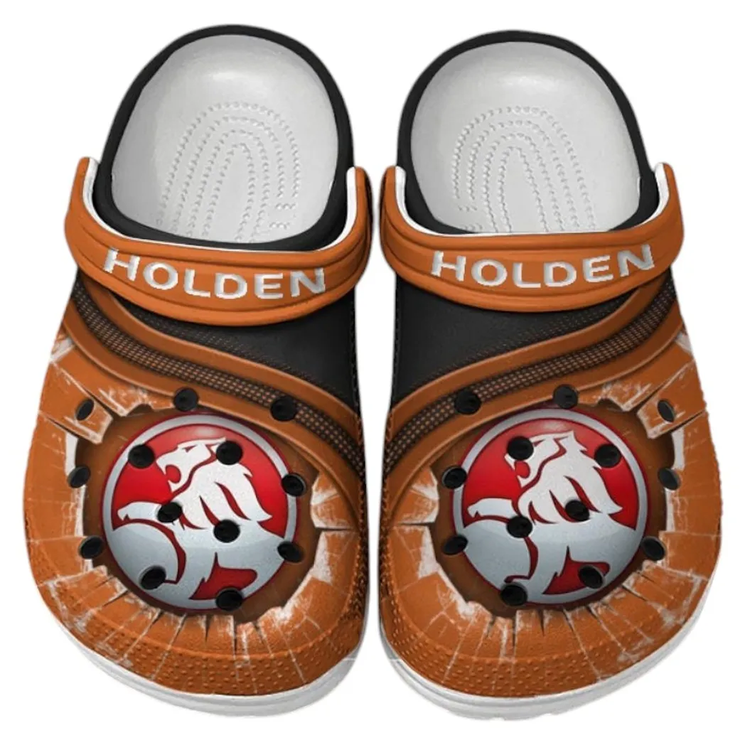 Holden Crocs Clogs Men Women, Gift For Holden Fan CAR188032025156 - Orange