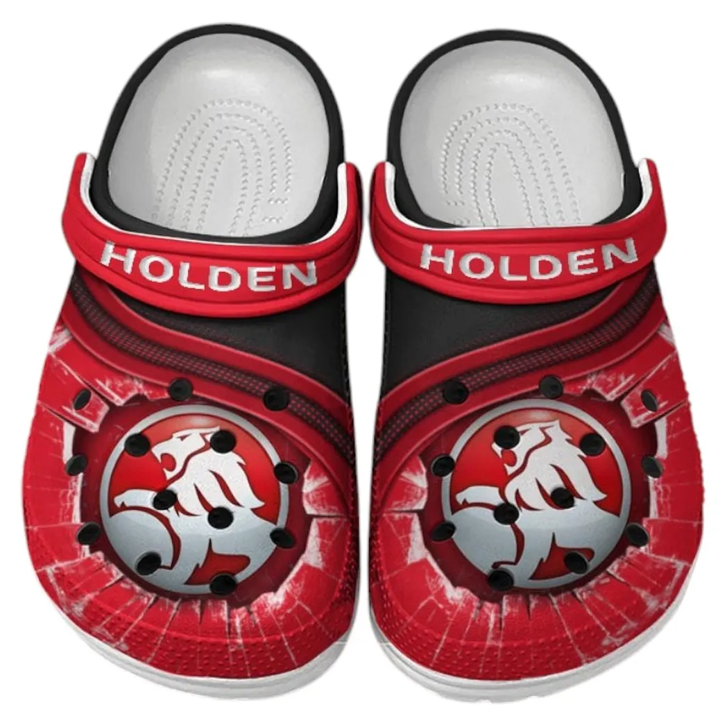Holden Crocs Clogs Men Women, Gift For Holden Fan CAR188032025156 - Red