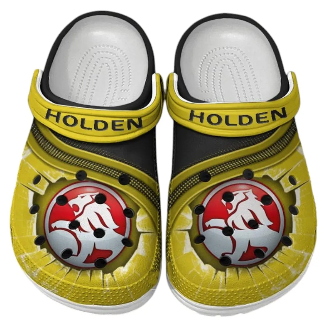 Holden Crocs Clogs Men Women, Gift For Holden Fan CAR188032025156 - Yellow
