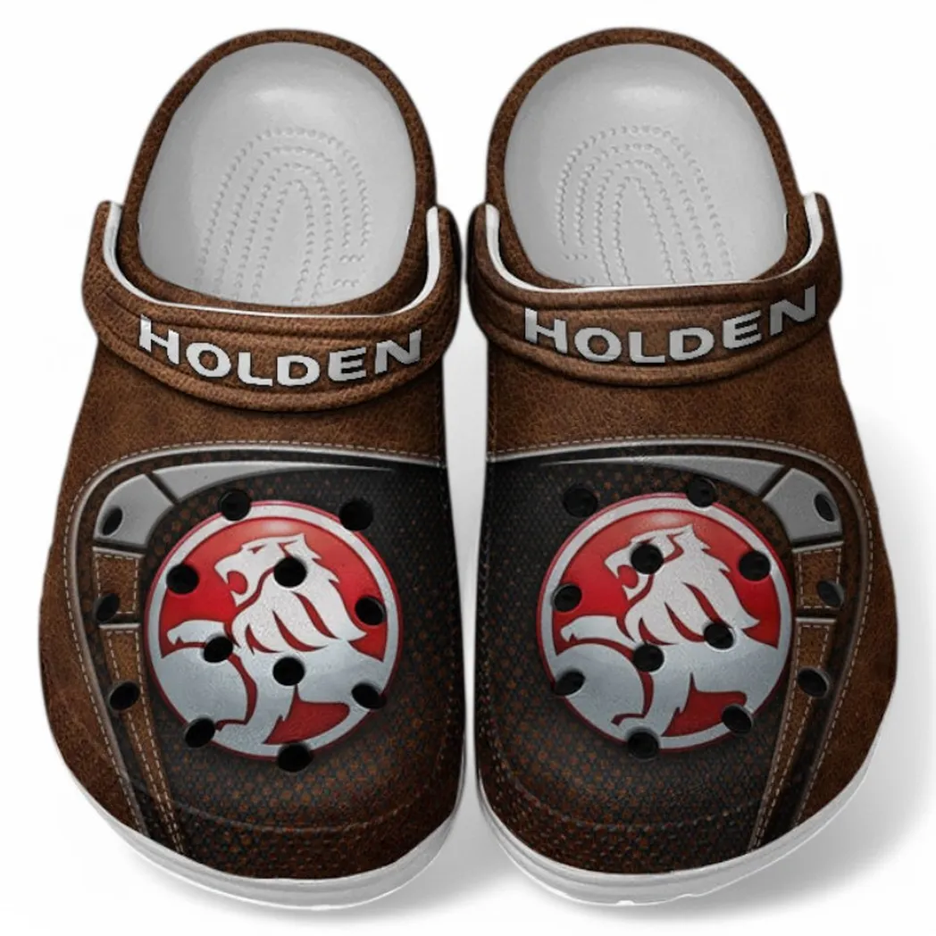 Holden Crocs Sandals For Men Women, Gift For Holden Fan CAR177031425572 - Brown