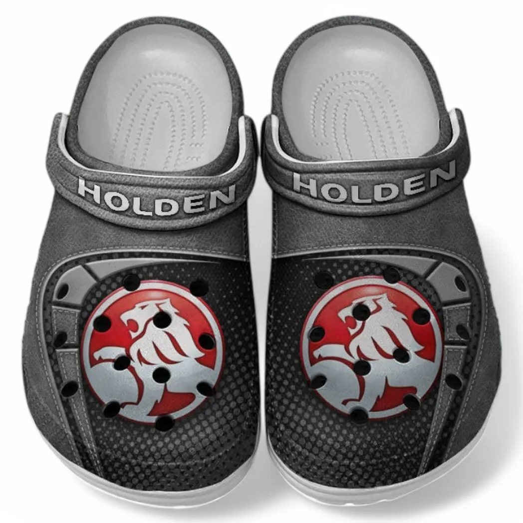 Holden Crocs Sandals For Men Women, Gift For Holden Fan CAR177031425572 - Gray