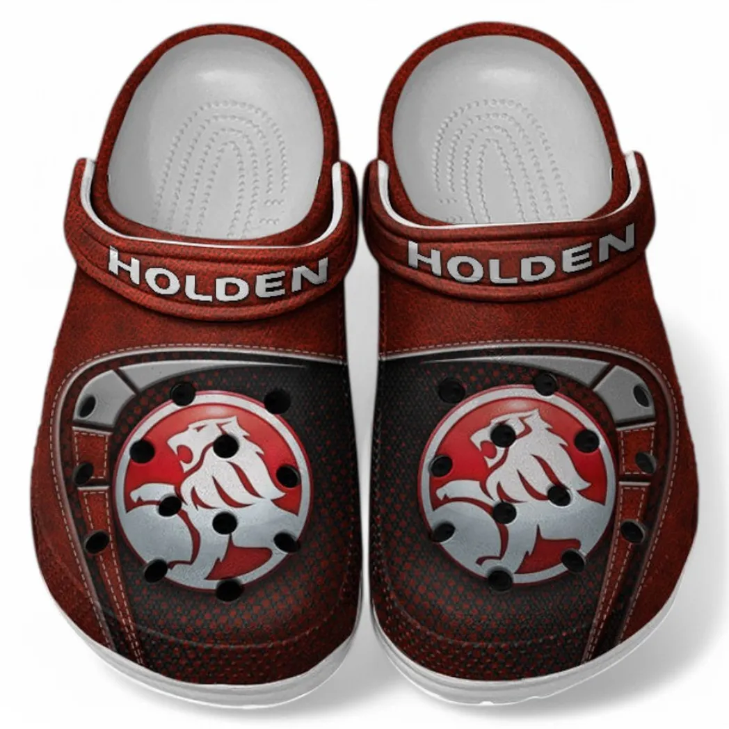 Holden Crocs Sandals For Men Women, Gift For Holden Fan CAR177031425572 - Red