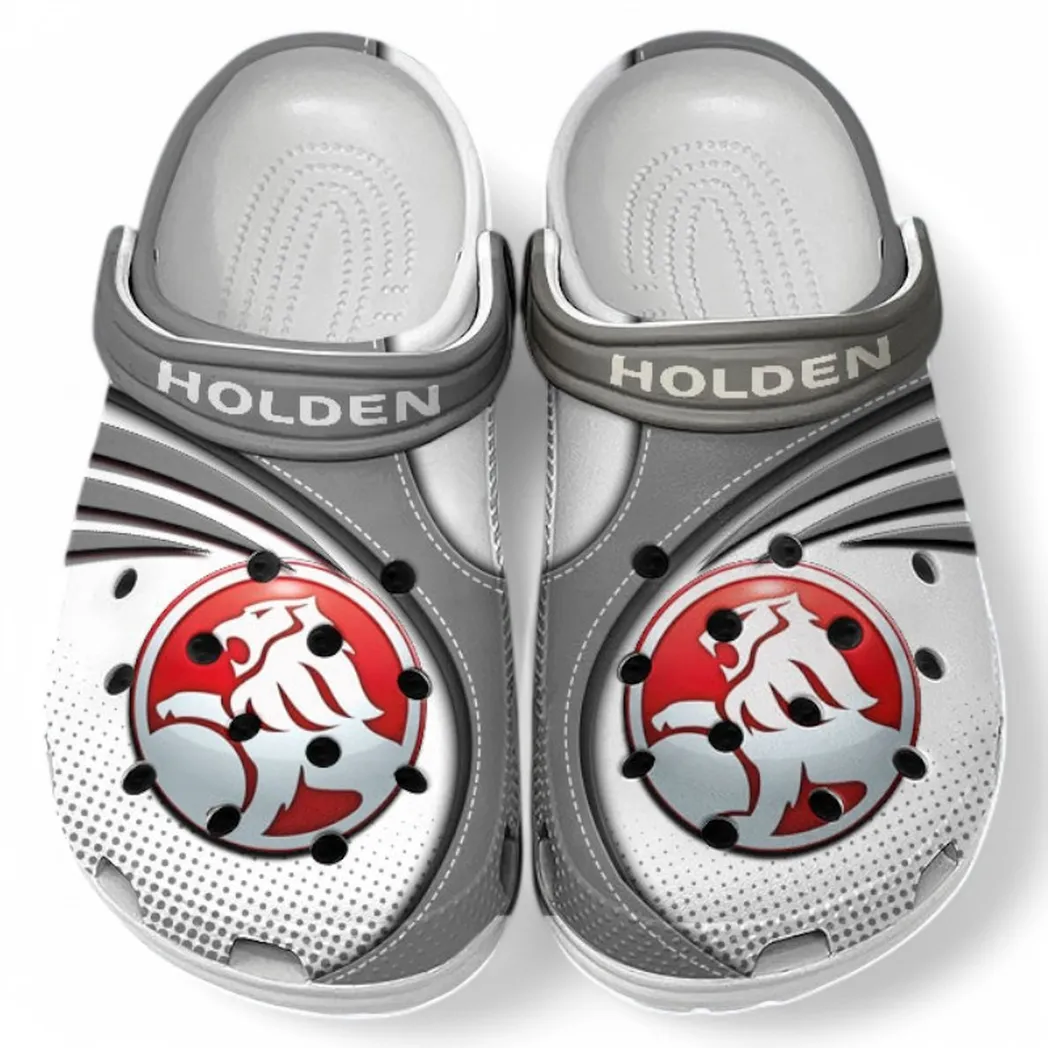 Holden Crocs Sandals For Men Women, Gift For Holden Fan CAR181031525740 - Gray