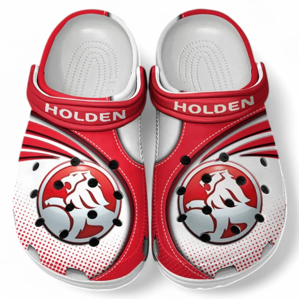 Holden Crocs Sandals For Men Women, Gift For Holden Fan CAR181031525740 - Red