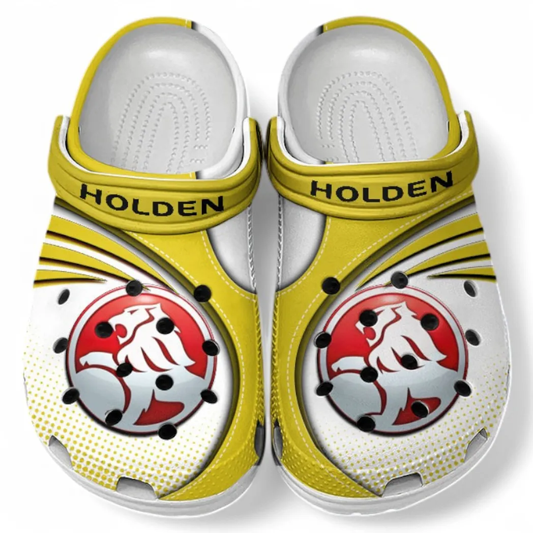 Holden Crocs Sandals For Men Women, Gift For Holden Fan CAR181031525740 - Yellow