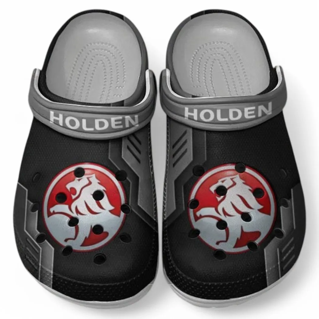 Holden Crocs Shoes, Clogs Men Women, Gift For Holden Fan CAR185031525289 - Gray