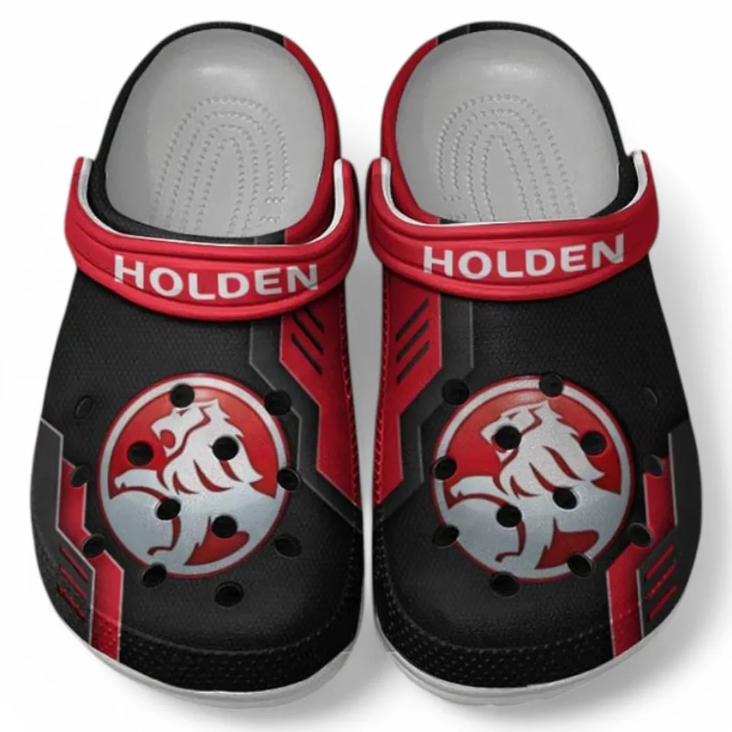 Holden Crocs Shoes, Clogs Men Women, Gift For Holden Fan CAR185031525289 - Red