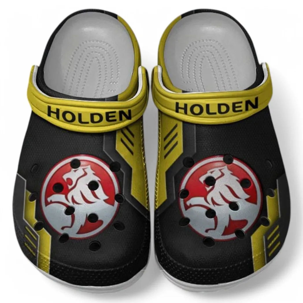 Holden Crocs Shoes, Clogs Men Women, Gift For Holden Fan CAR185031525289 - Yellow