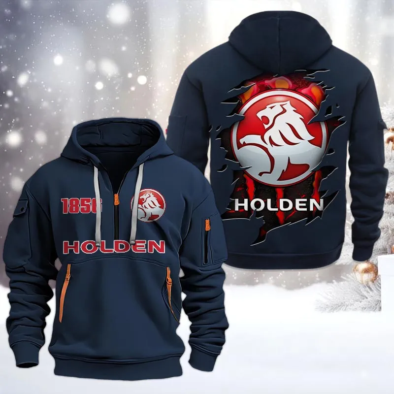 holden half zip hoodie all over print half zip hoodies for men car198032755 navy 0lul4