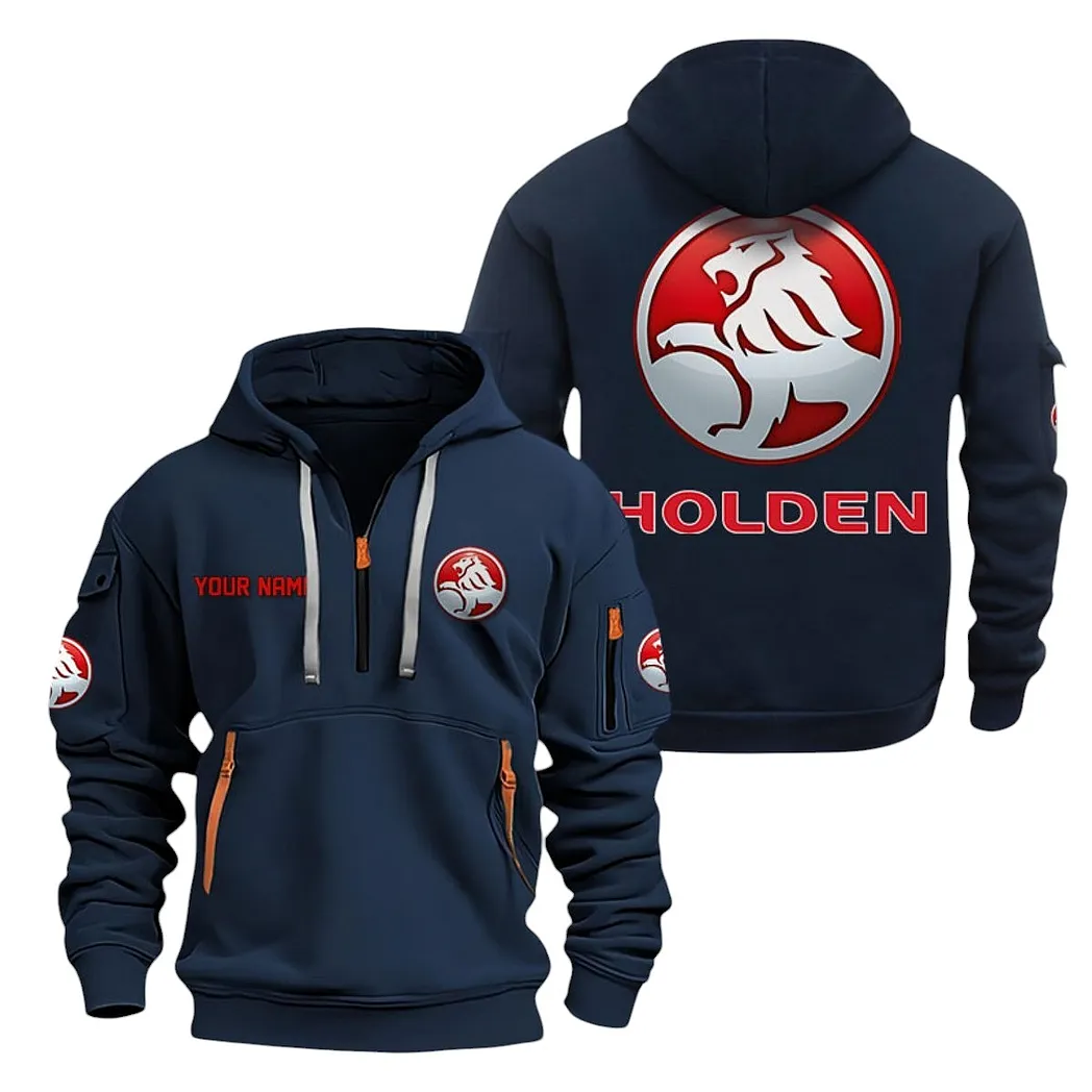 Holden Half Zip Hoodie For Men, Gift For Holden Lovers CAR20022125752 - Navy