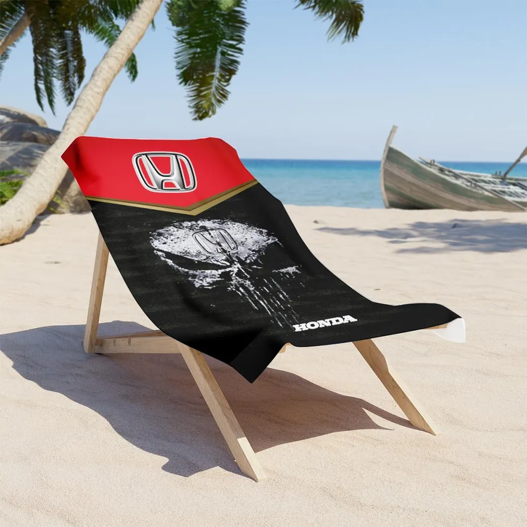 honda beach towel gift for honda lovers gift for him husband boyfriend car17302252526 fl7df