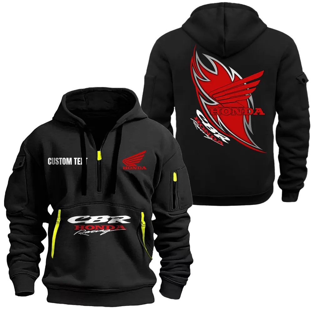honda cbr hoodie half zipper car1701112096 car all over print hoodie half zipper black 3fgdy