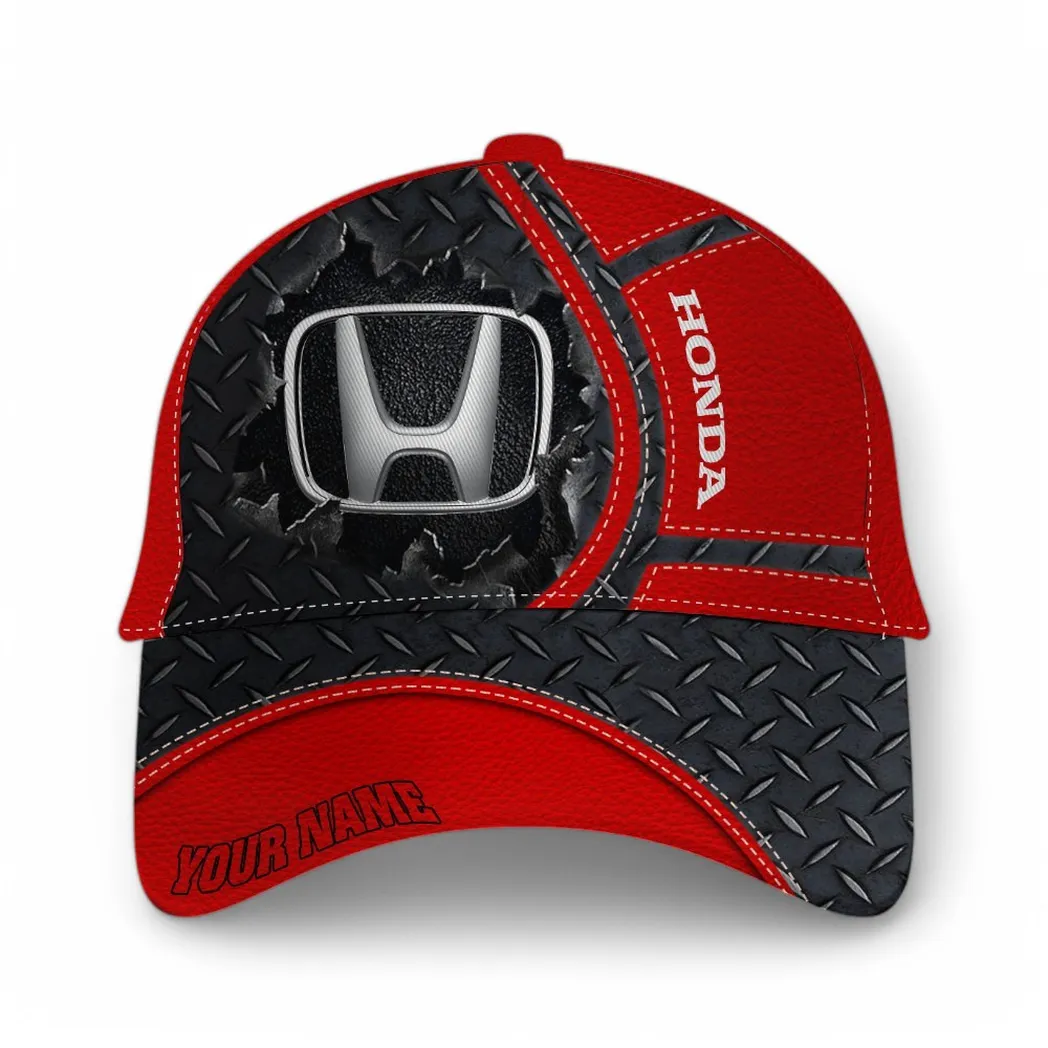 Honda Classic Cap, Gift For Honda Lovers, Gift For Him, Husband, Boyfriend - Red CAR49021825027-6