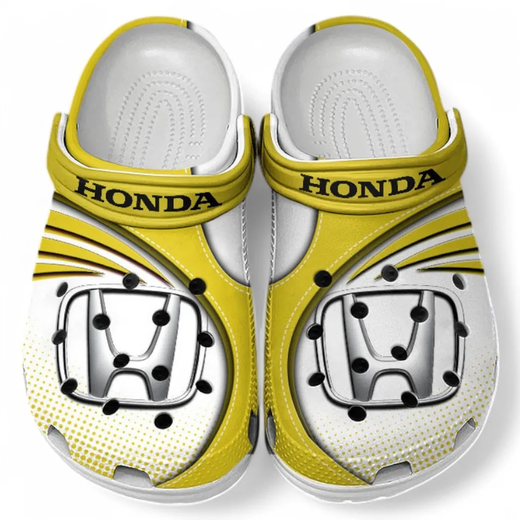 honda crocs sandals for men women gift for honda fan car181031525695 yellow
