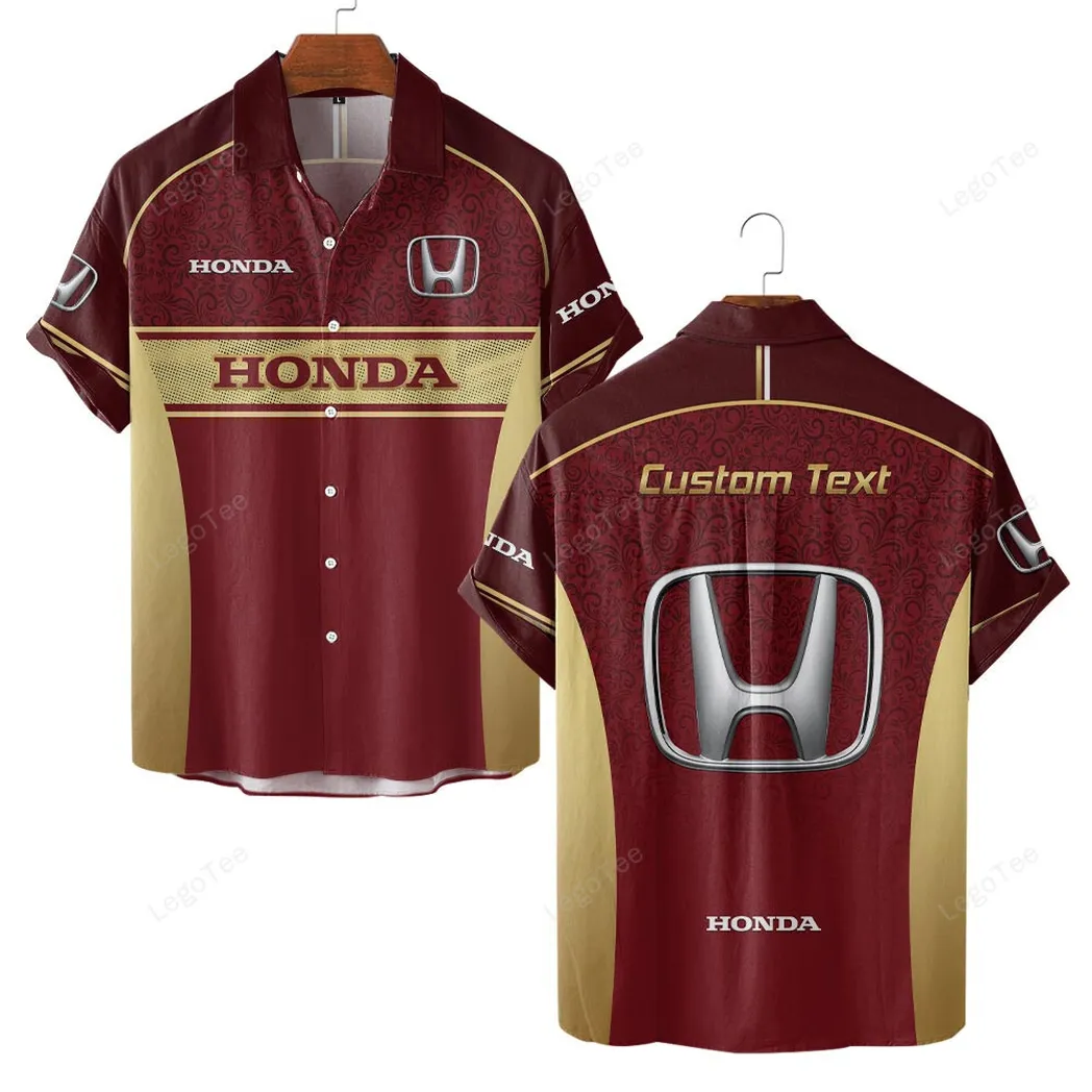 Honda Custom Hawaiian Shirts For Men, Gift For Honda Lovers, Gift For Him, Husband, Boyfriend CAR137021325930-3