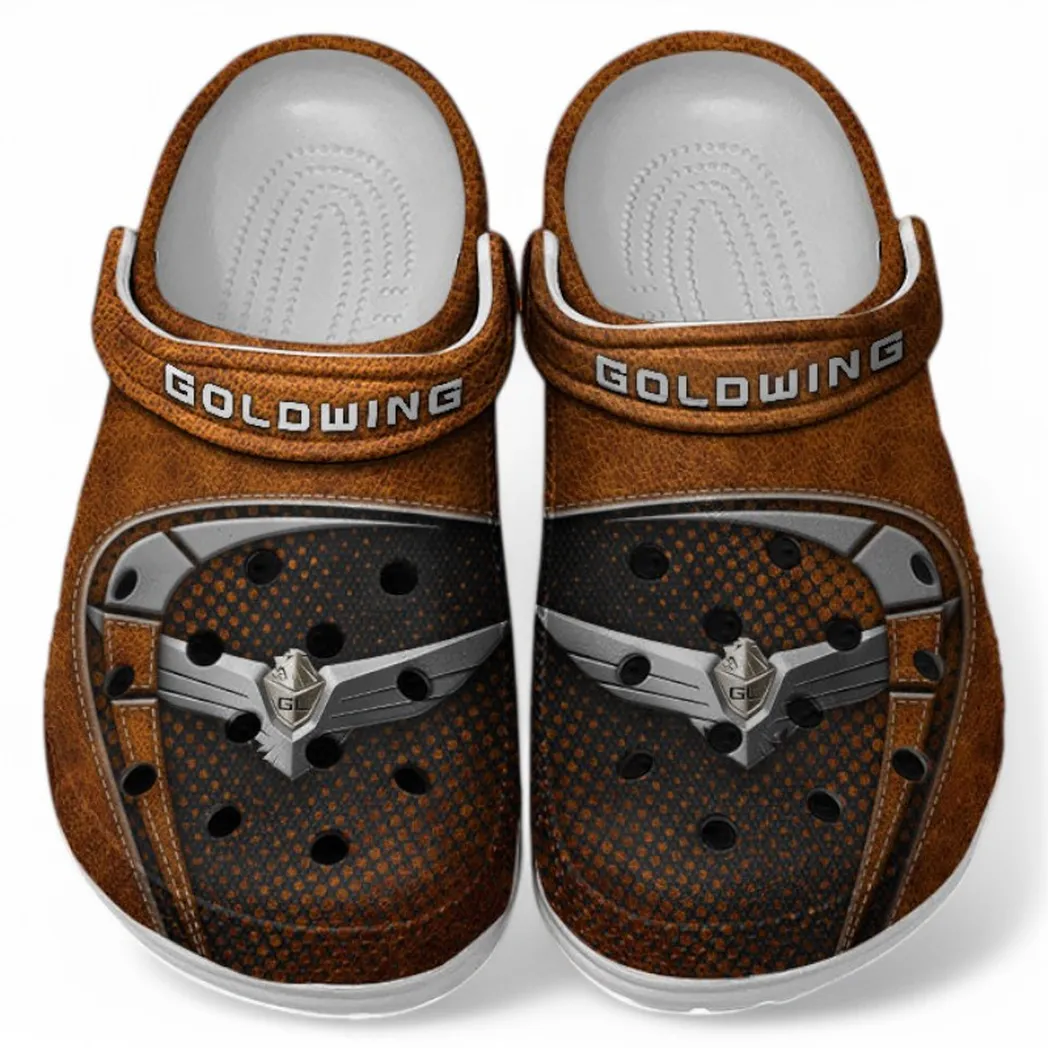 Honda Gold Wing Crocs Shoes, Clogs Men Women, Gift For Honda Gold Wing Fan CAR183031725129 - Orange
